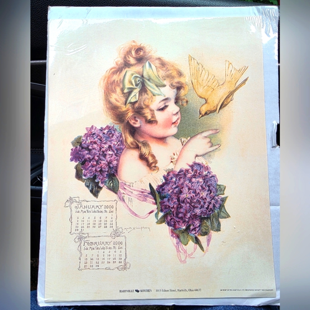 Reprint Maud Humphrey 1905 Calendar Equitable Life Assurance Society